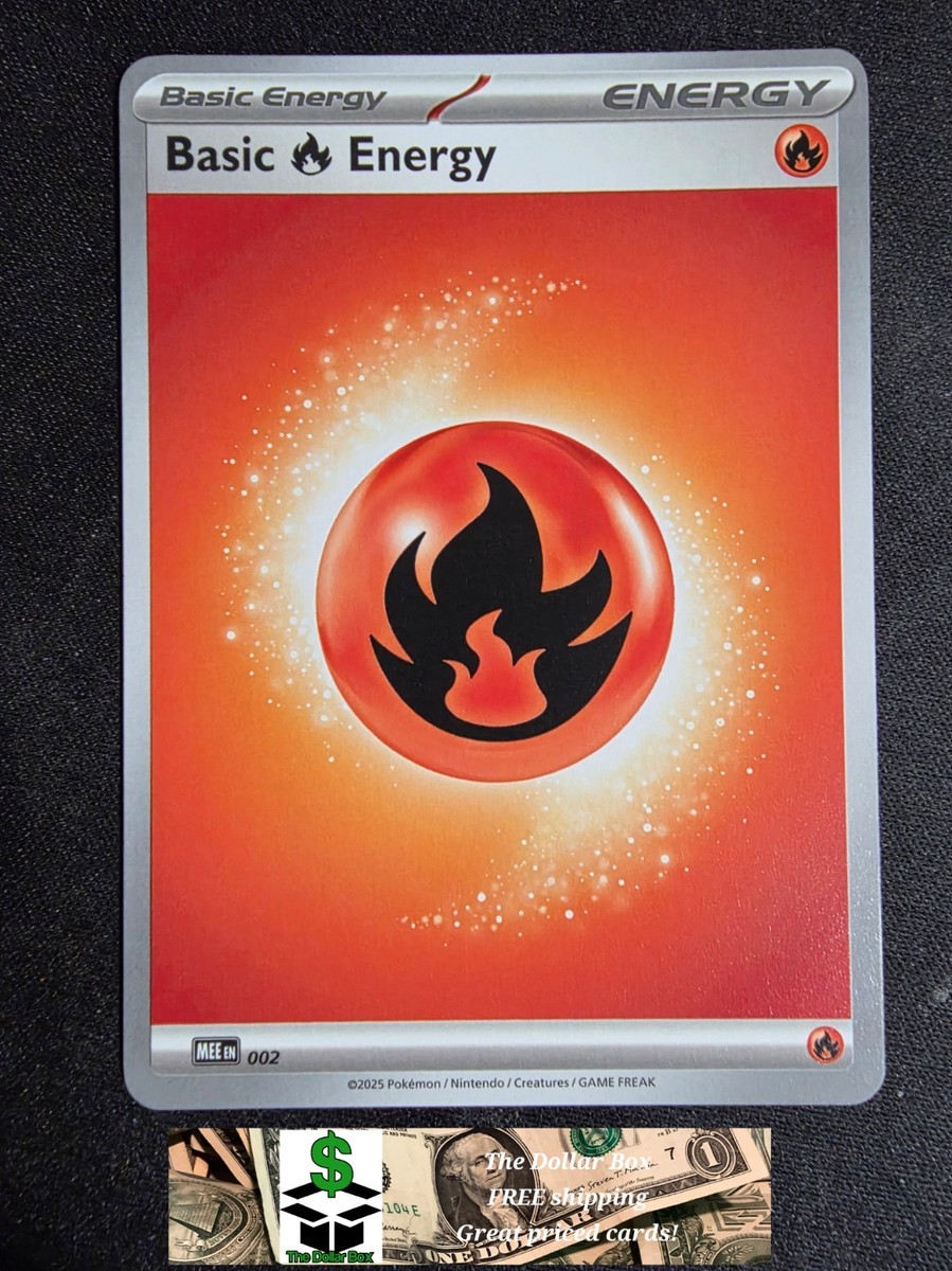 Pokemon Phantasmal Flames Basic Energy Fire #002/094 | eBay