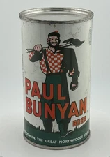 Paul Bunyan Beer can