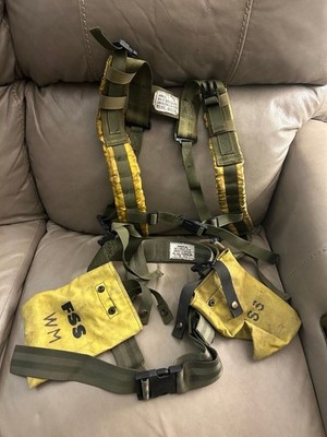 Vtg US Forest Service FSS Wildland Firefighter Belt/Harness/Canteen Cover