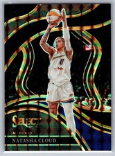 2024 Select WNBA Natasha Cloud Black Finite 1/1 Courtside #238 Phoenix Mercury