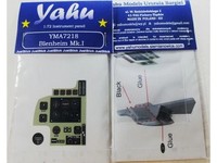Yahu YMA7218 Blenheim Mk.I 1/72 Instrument Panel