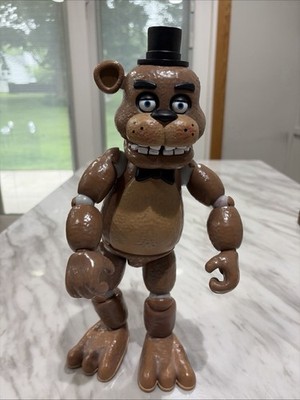 Funko FNAF Freddy Fazbear Figure AS IS Missing Ear Damaged