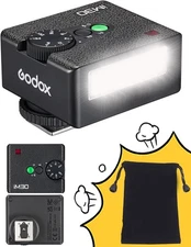 Godox Flash Godox iM30 Mini Flash, Camera Flash GN 15, 7 Power Levels, IM 30Mini
