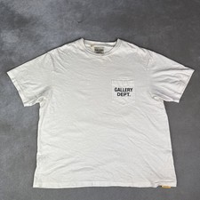 Gallery Dept T-Shirt Mens Size Large White Made in USA CA Designer