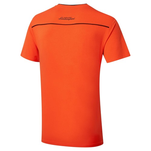 T-shirt da viaggio uomo Lamborghini Squadra Corse arancione - Foto 4 di 4