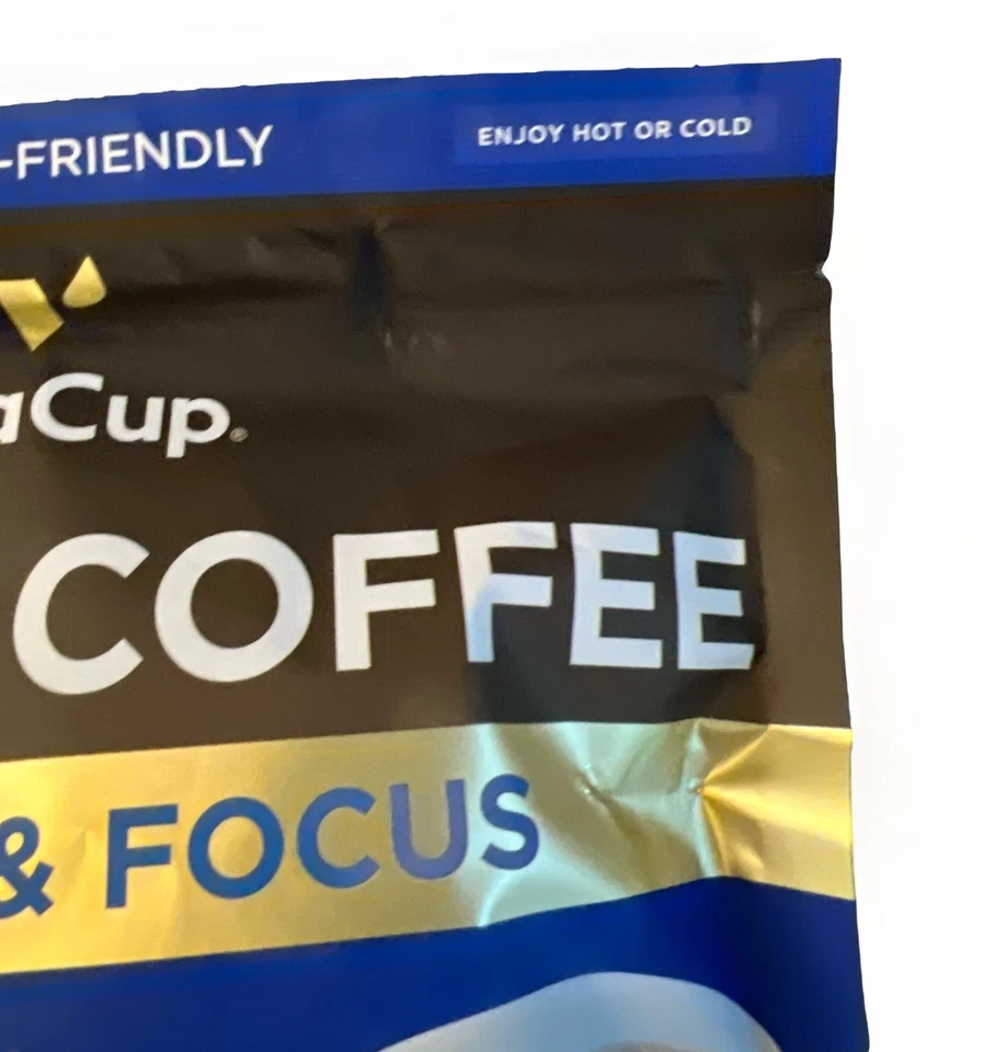 2X VitaCup Genius Palitos de Café Instantáneo Medianos Aptos para Ceto 48 Total BB 1/22/26 Foto 3 de 4