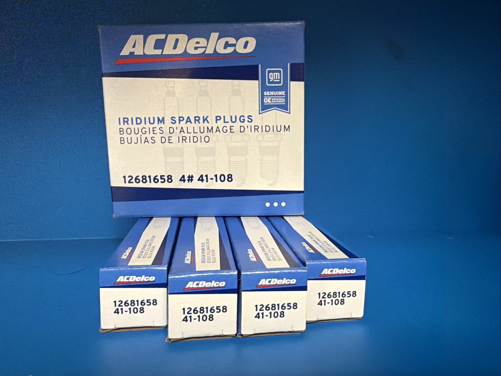 ACDelco 41-108 Iridium Spark Plug 4 count