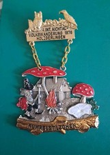 Vintage 1976 4.Int. Volkswanderung Rumplstilzchen German Hiking Medal