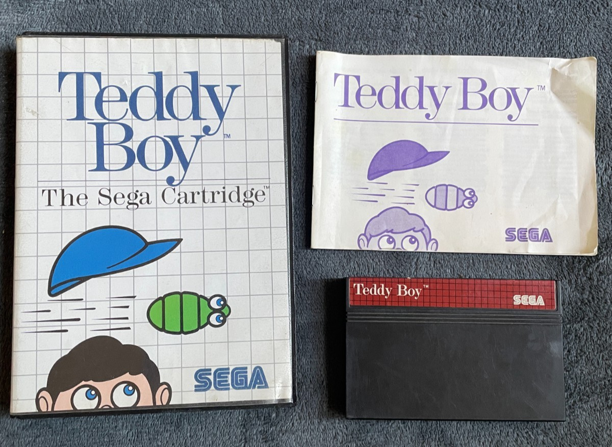 Teddy Boy complet sur Sega Master System - PAL FR