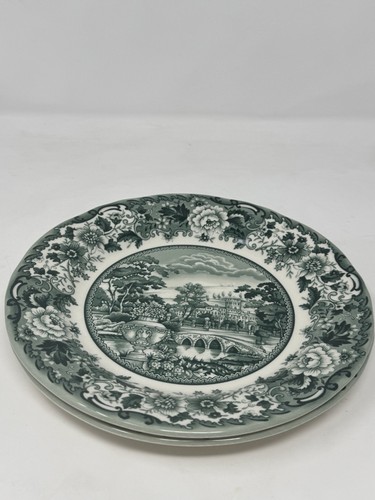 2er Set Legend British Heritage Italio Belmont grüner Steingut Salat 8 Zoll NEU - Bild 15 von 17