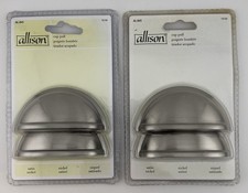 Lot of 4 Amerock Allison Satin Nickel 3" CTR Cabinet Pull Cup