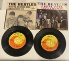 THE BEATLES (2)  **45rpm w/PICTURE SLEEVES**I Want To Hold Your Hand/I Feel Fine