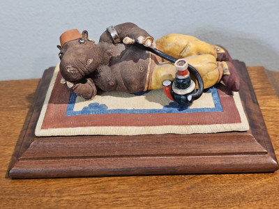 RARE 1981 Henry Cavanagh Signed Hippopotamus Collection Hippo PIPER DREAMER
