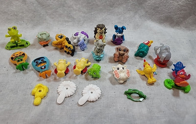 Kinder Joy Surprise Egg Toy Figures Lot Mini Tiny Animals Monsters Accessories