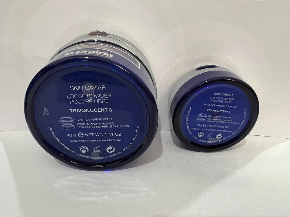 La Prairie Skin Caviar Polvo Suelto Juego de 2 Piezas Tamaño Regular 40g + Tamaño de Viaje 10g Foto 3 de 4