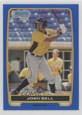 2012 Bowman Chrome Prospects Blue Refractor 112/250 Josh Bell #BCP79 0c6