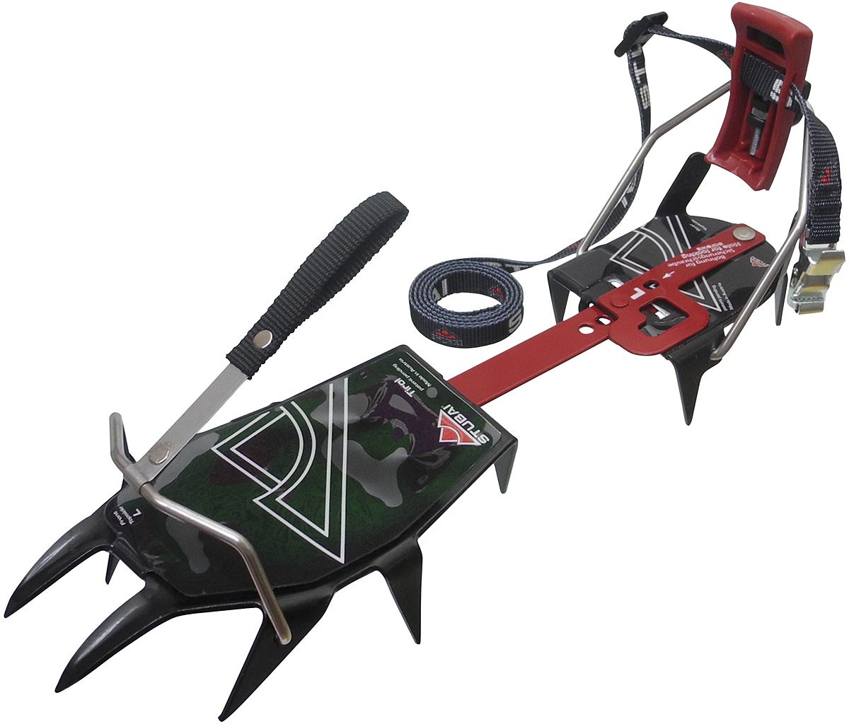 Ледяные кошки Stubai Tirol - 12-точечные стальные профессиональные и универсальные крепления для крутых 31890₽