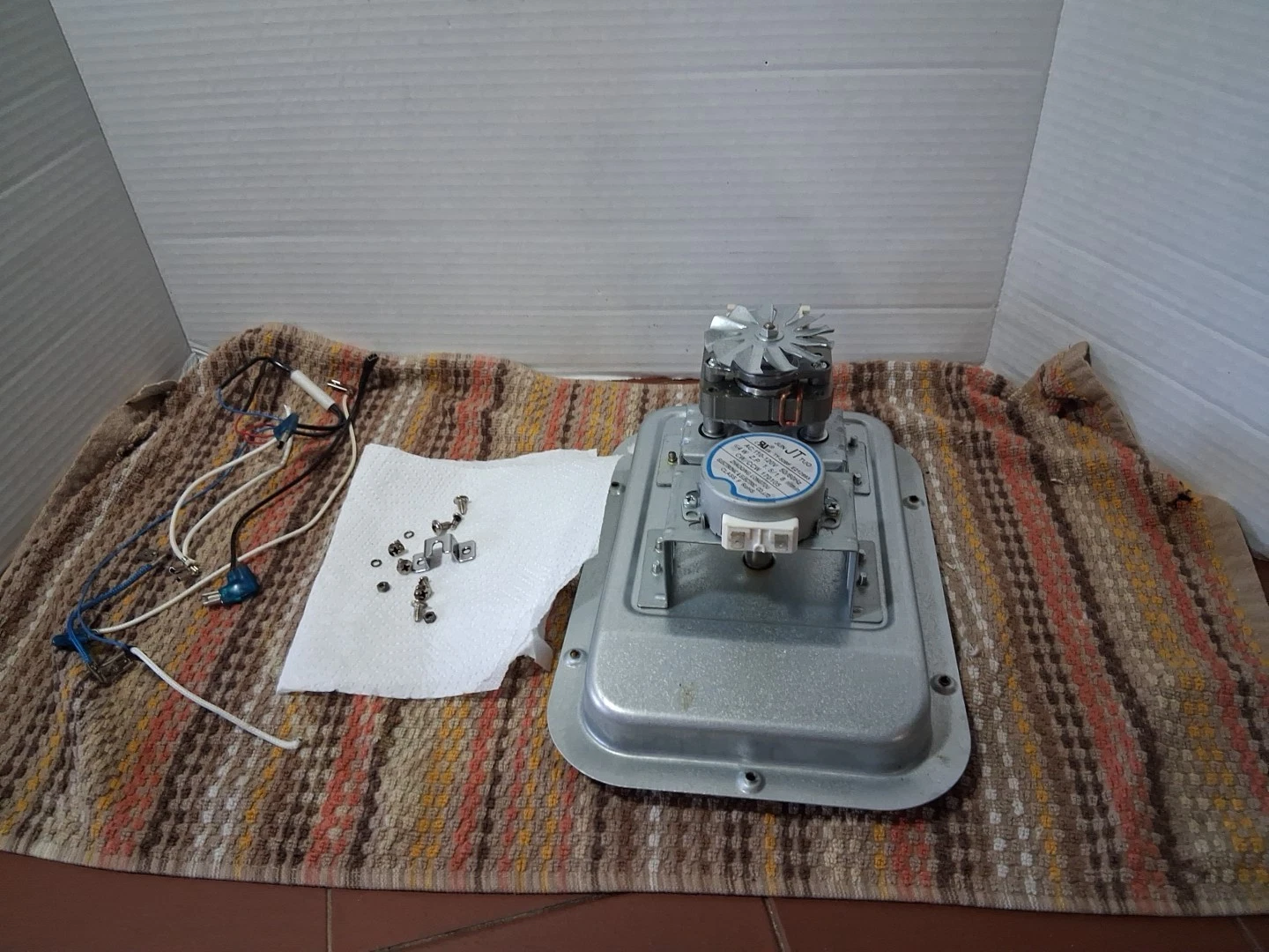 Rotisserie & Fan Motor For Hamilton Beach Countertop Oven Model 31100 Tested