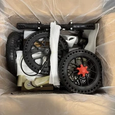 KNEE WALKER SCOOTER BLESSREACH All-Terrain Foldable Disc Brake for Foot Injuries