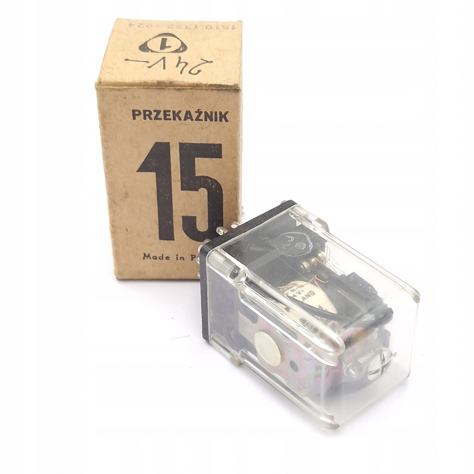 LUMEL 24VAC R-15 R15 3PDT 10A 24V DC Relay
