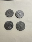 Lot of 4 Eisenhower $1 1974-D Type 1 Business Strike Clad Coins — photo 2