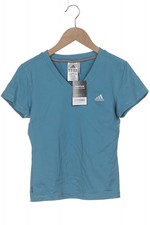 adidas T-Shirt Damen Shirt Kurzärmliges Oberteil Gr. EU 38 Blau #0eelt0z