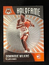 2020-21 Panini Mosaic Dominique Wilkens #19 HoloFame Insert Atlanta Hawks HOF