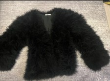 Straussenfederjacke Vera Mont Gr. 38