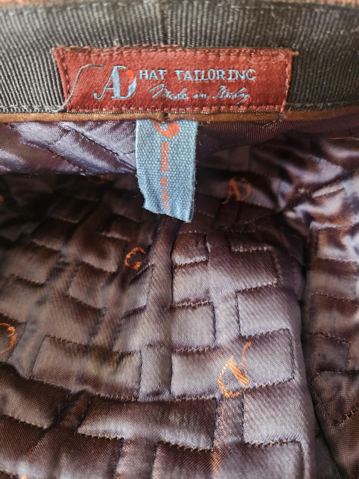 Mens Flat Cap Hat Wool Patchwork tweed Alfonso De… - image 5