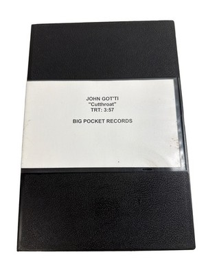 John Got'ti Cutthroat Big Pocket Records U Matic Tape