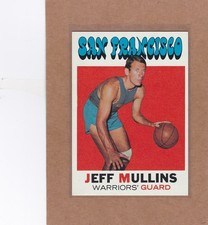 1971-72 TOPPS BASKETBALL JEFF MULLINS #115 WARRIORS EXMT *A42568