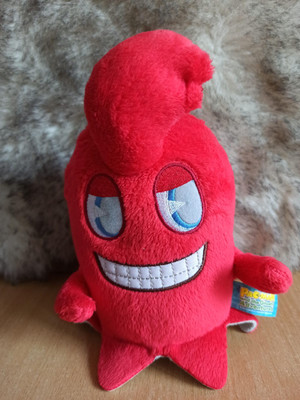 2012 NAMCO Pac-Man Ghostly Adventures BLINKY Ghost Plüsch Stofftier Video Game 