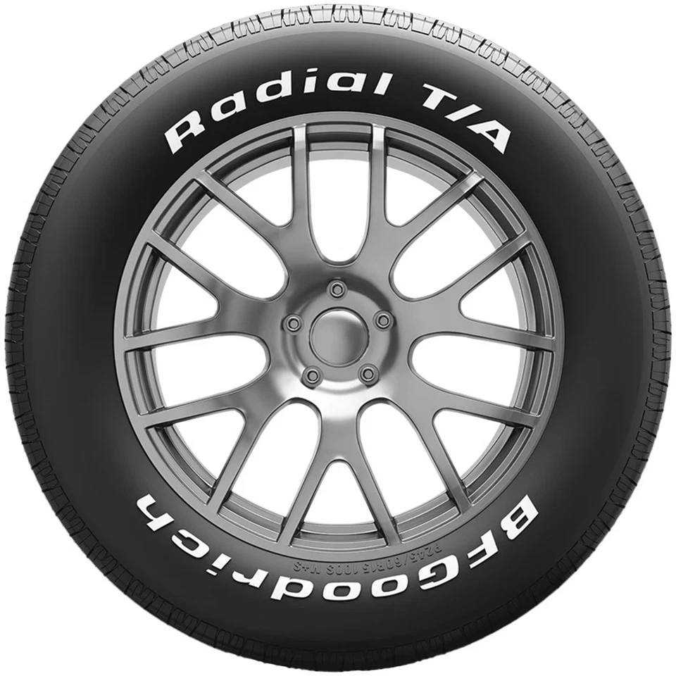 275/60R15 BFG Radial T/A 107S SL White Letter Tire Foto 4 de 4