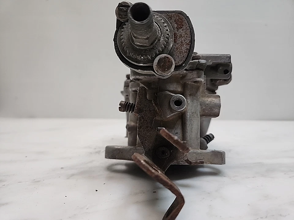 Carburador Holley 2555-3 serie 1909 compatible con Jeep 196ci 1963-65 AMC en línea-Six Foto 3 de 4