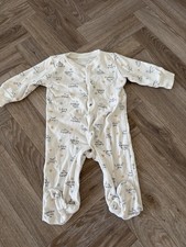 Baby Sleepsuit 3-6 Months 100% Cotton Unisex In A Perfect Condition