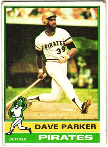 Dave Parker #185 1976 Topps card