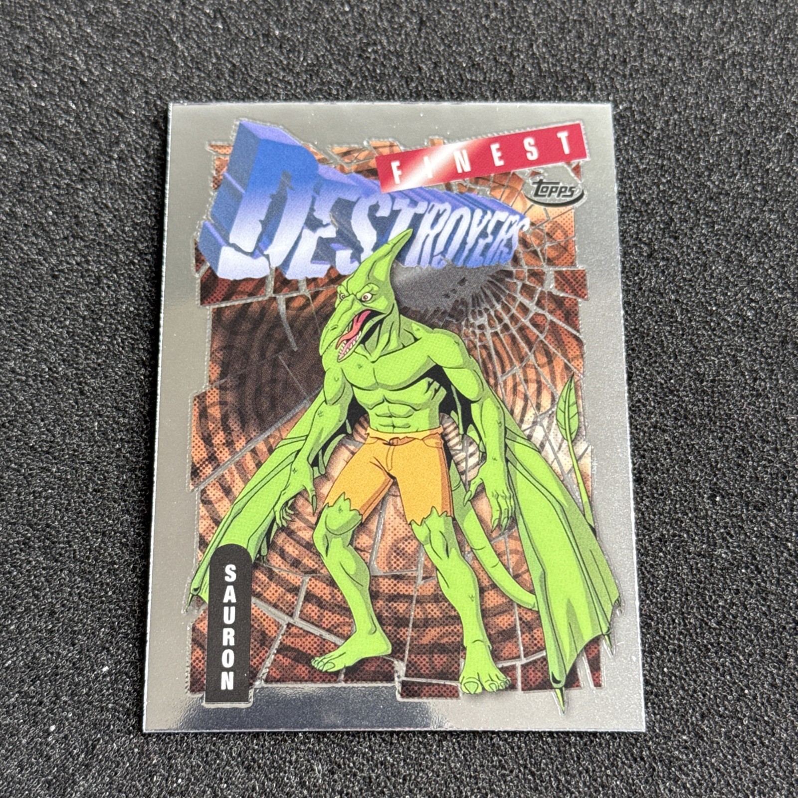 2025 Topps Finest X-Men '97 Sauron Common Marvel #48 Destroyers