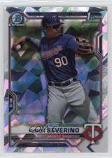 2021 Bowman Chrome Prospects Atomic Refractor Yunior Severino #BCP-140 6o3
