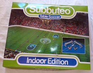 1980's Subbuteo Table Soccer Indoor Edition BOXED Excellent Condition