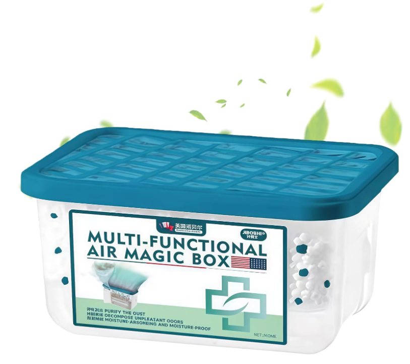 3 Pezzi Scatola Purificatrice D'Aria Per Ambienti Interni – 120g Ciascuna, A Base Di Estratti Vegetali, Rimuove Polvere E Neutralizza Odori, Multifunzionale