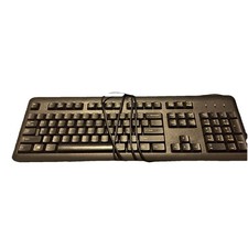 HP Wired USB Standard Keyboard W Mouse Combo Set Black