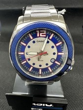 Casio Men s MTP-1317D-2A Blue Dial Stainless Steel Wstch