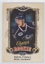 2008-09 Upper Deck Champ's Rookie Nikita Filatov #167 0a4