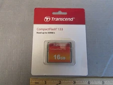 Transcend Compact Flash 16GB 133x Supports Ultra DMA Mode Read up to 50MB/s