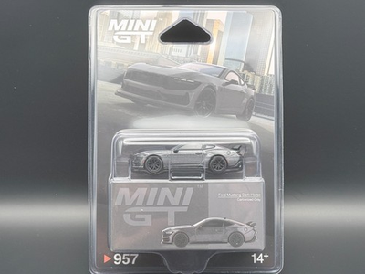 #ad Mini GT Ford Mustang Dark Horse 2024 Carbonized Gray #957 1 64 $15.99