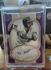 2018 Topps Definitive DUSTIN FOWLER RC On-Card Autos #/10