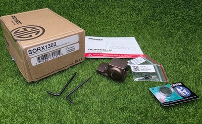 Sig Sauer ROMEO-X Enclosed Pro Foot. Red Circle Dot Reflex Sight, FDE #SORX1302