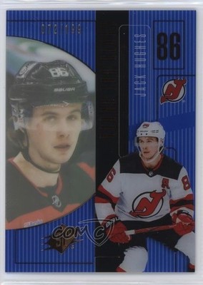 2024-25 SPx Bound for Glory Blue 72/199 Jack Hughes #BFG-19 1t51