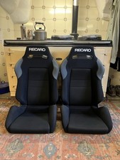 Recaro SR3 Millennium Black Bucket Seats