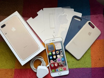 Apple iPhone 7 Plus 128GB Gold Used Unlocked (all accessories included) - Image 1 of 4
